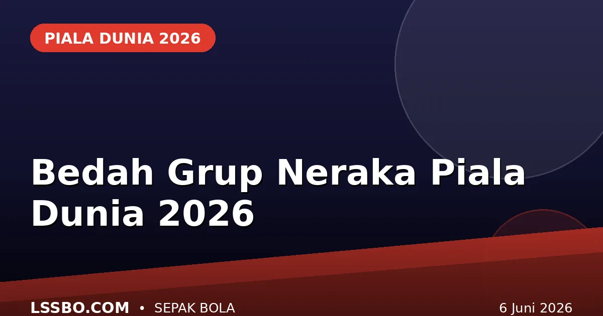 Bedah Grup Neraka Piala Dunia 2026: Prancis, Senegal, Norwegia, dan Irak Saling Sikut di Grup I